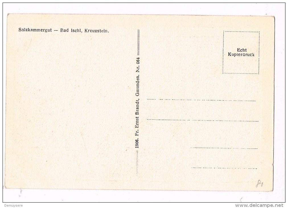 22523 ( 2 Scans ) Salzkammergut Bad Ischl Kreuzstein - Bad Ischl