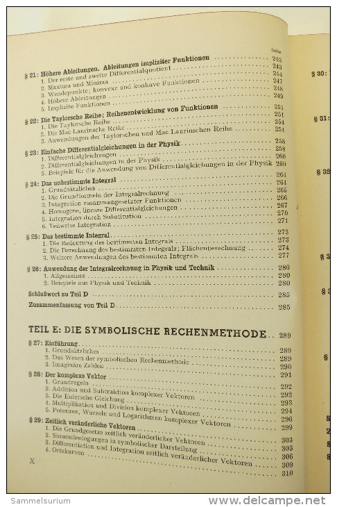 Otto Schmid "Die Mathematik Des Funktechnikers" Grundlehre Mathematik Gesamtgebiet Der Hochfrequenztechnik, Von 1940 - Technical