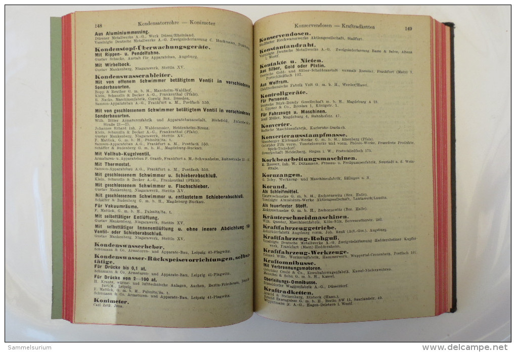 Hubert Joly "Technisches Auskunftsbuch für des Jahr 1939" alphabetische Zusammenstellung des Wissenswerten