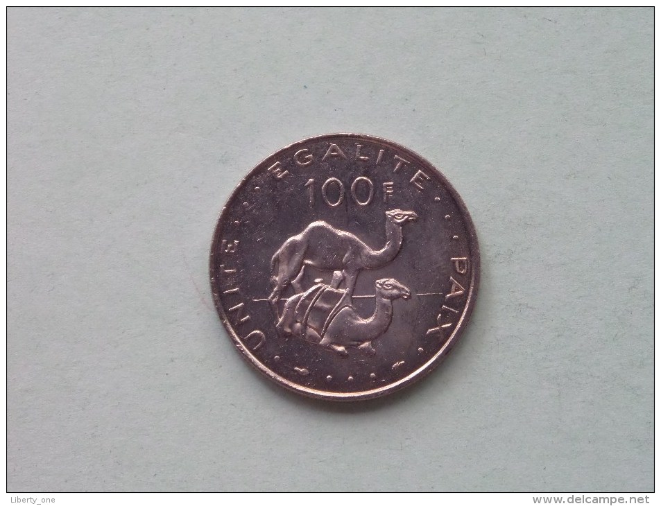 1991 - 100 Francs / KM 26 ( Uncleaned - For Grade, Please See Photo ) ! - Gibuti