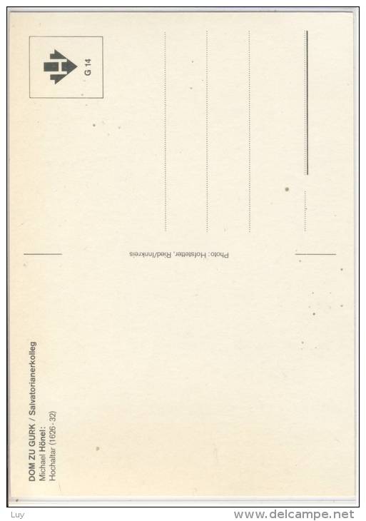 Dom Zu GURK / Salvatorianerkolleg, - Hochaltar, Michael Hönel - Gurk