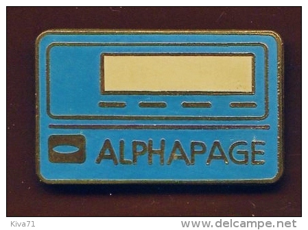 " ALPHAPAGE "    Bc Pg8 - Telecom De Francia