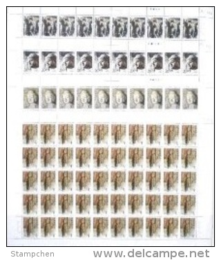 China 1993-13 Longmen Grottoes Stamps Sheets Buddha Bodhisattva Temple Archeology - Blocks & Sheetlets