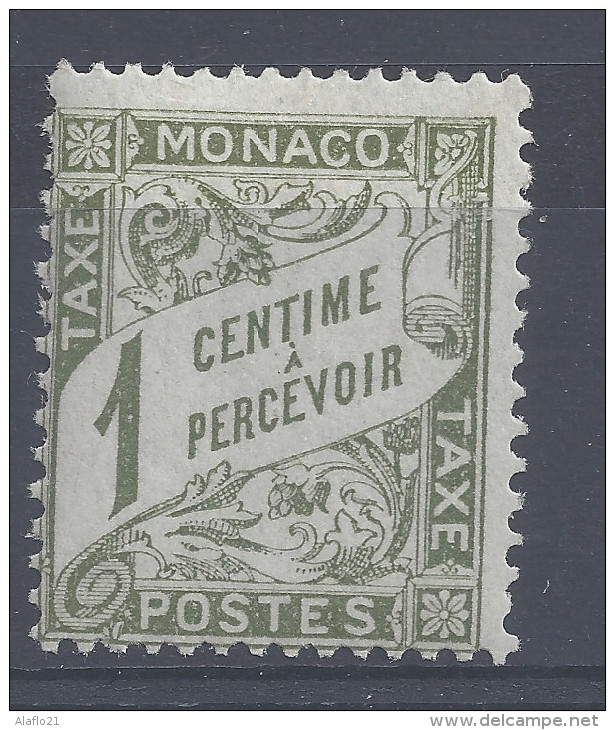 MONACO TAXE N° 1 - NEUF SANS CHARNIERE - Postage Due