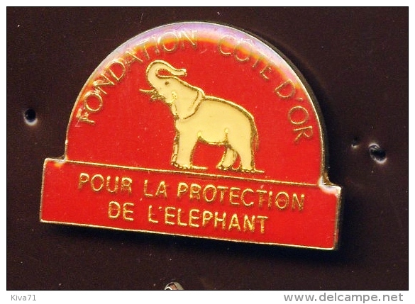 " FONDATION COTE D'OR Pour La Protection De L’Éléphant "    Bc Pg8 - Dieren