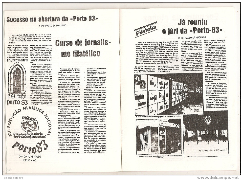 Póvoa De Varzim - II Exposição Filatélica Nacional De Inteiros Postais - Porto. Filatelia. História Postal. - Zeitungen & Zeitschriften