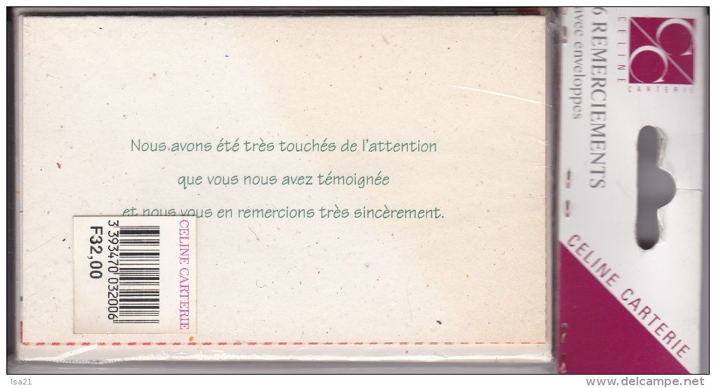 CPM Cartes De Remerciements DEUIL Lot De 5  (lot 4) - Funérailles