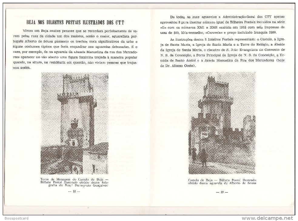 Beja - III Exposição Filatélica. Filatelia. História Postal. - Revistas & Periódicos