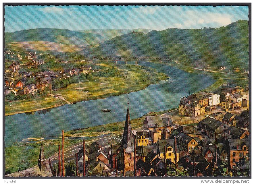 D-56859 Alf - Bullay - Weinort An Der Mosel - Panorama - Alf-Bullay