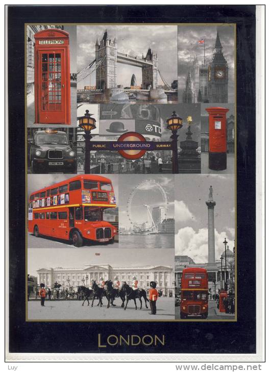 LONDON -  Multi View, Special Format,  Special Stamp - Autres & Non Classés