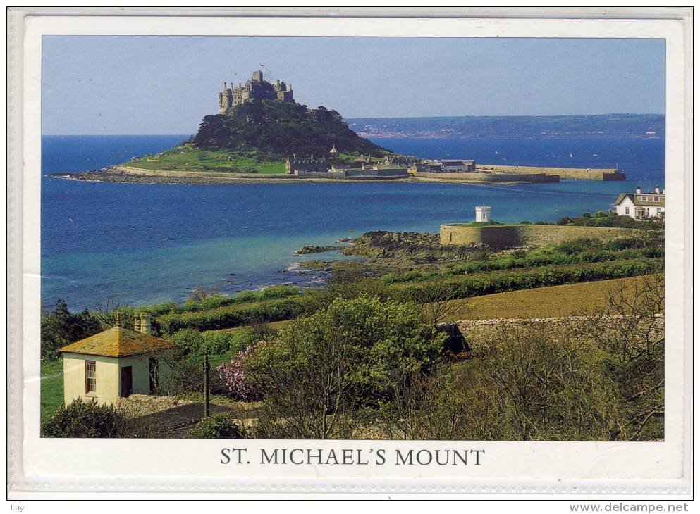 ST. MICHAEL´s MOUNT / CORNWALL - Panorama, Mount´s Bay, - St Michael's Mount