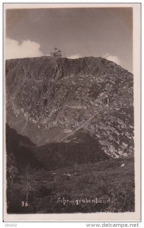 AK Schneegrubenbaude - Kaiser Wilhelm I-Denkmal (7028) - Schlesien