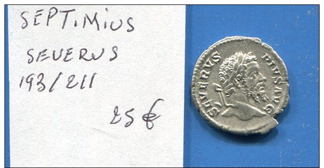 Septimius  Severus  193/211 - Les Sévères (193 à 235)