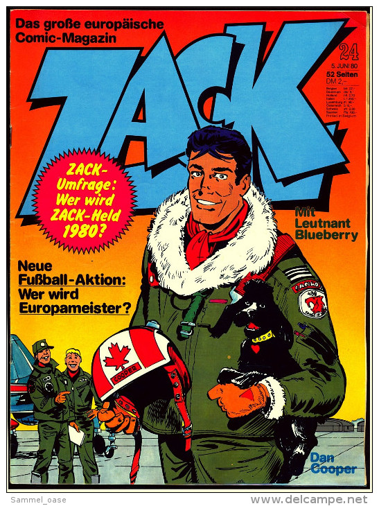 Comics Zack  ,  Nr. 24 Vom 6.6. 1980  ,  Koralle Verlag - Other & Unclassified