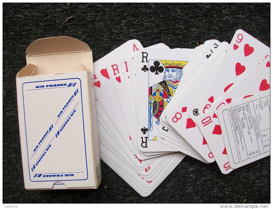 Mazzo Di Carte Da Gioco AIR FRANCE - Spielkarten