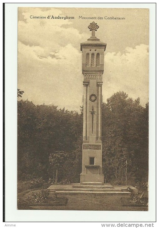 Auderghem - Oudergem   *  Cimetière - Monument Des Combattants - Auderghem - Oudergem