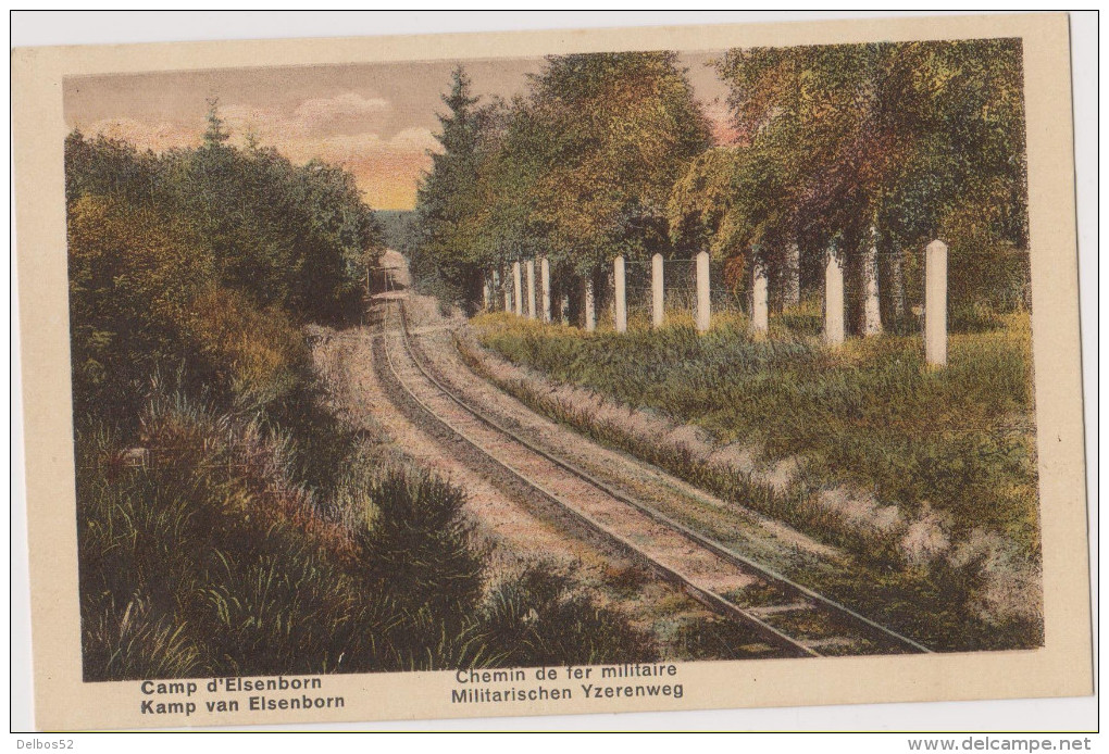 Camp D´Elsenborn , Chemin De Fer Militaire . - Elsenborn (camp)