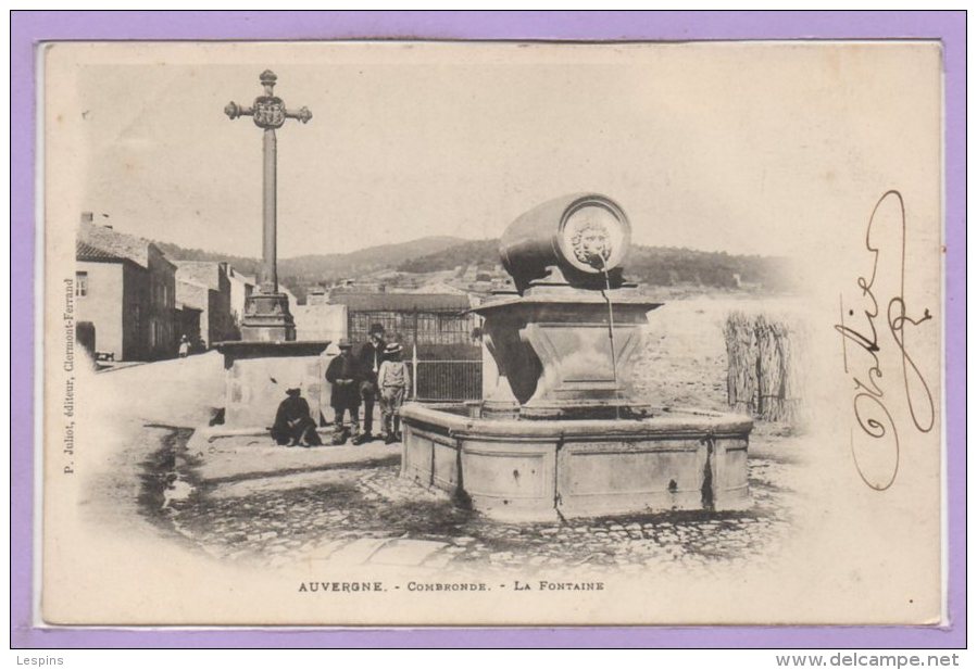 63 - COMBRONDE -- La Fontaine - Combronde