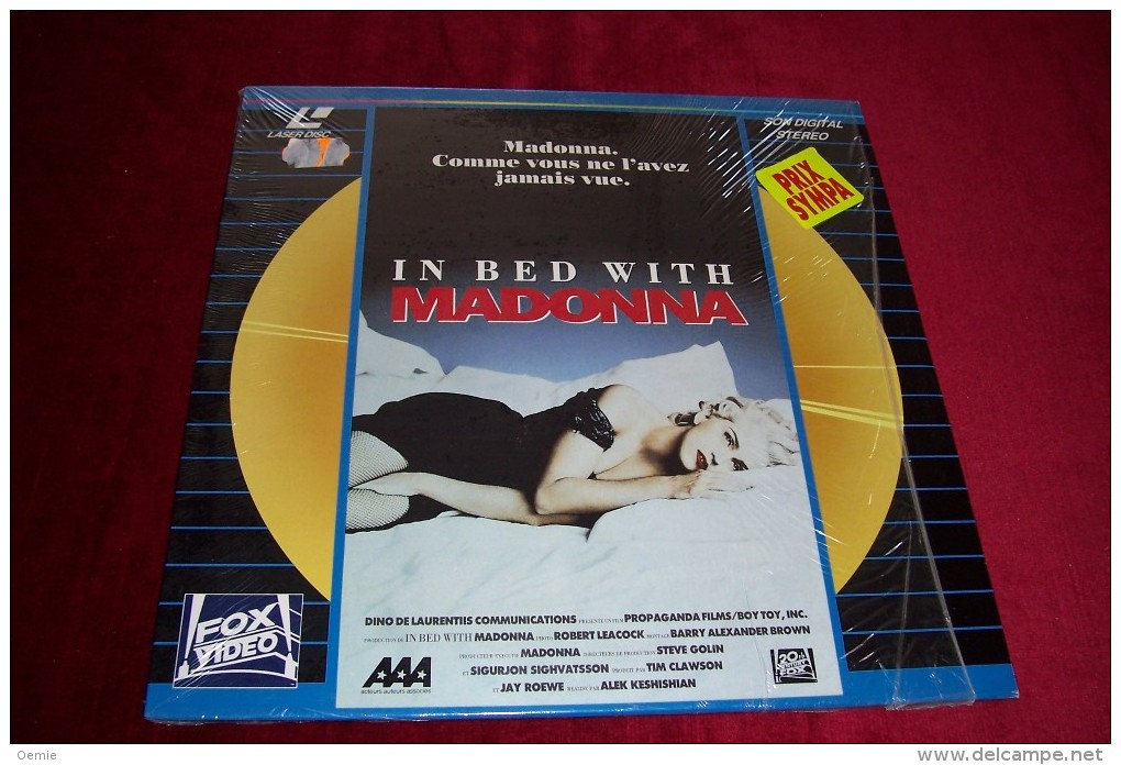 Laserdisc  // Madonna  In  Bed  With - Otros