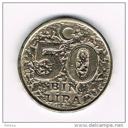 ¨ TURKIJE  50 BIN  LIRA   1996 - Turquia