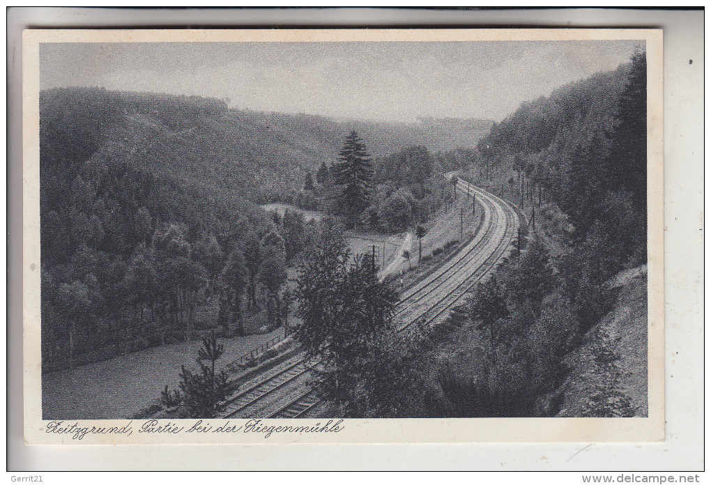 0-6540 STADTRODA - ZIEGENMÜHLE, Bahnstrecke Im Zeitzgrund - Stadtroda