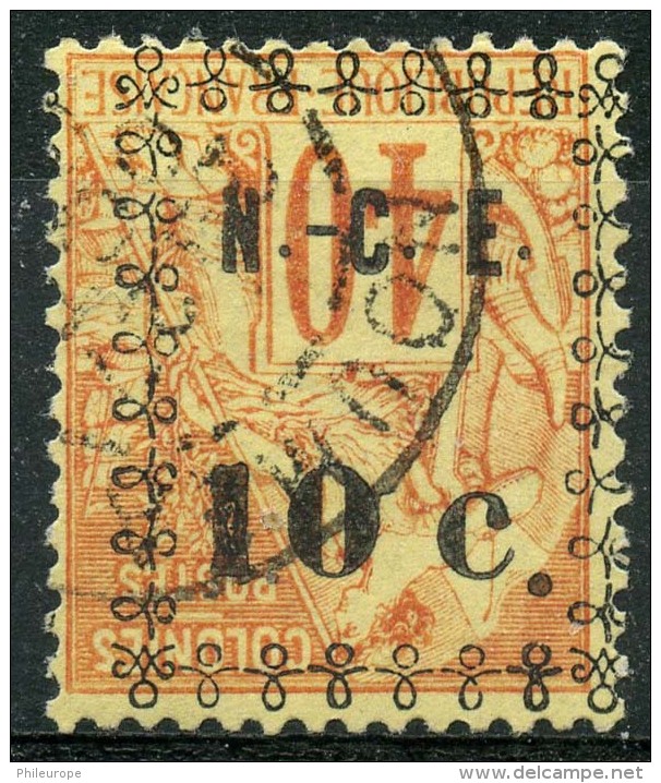 Nouvelle Caledonie (1891) N 13a (o) Surcharge Renversé - Usati