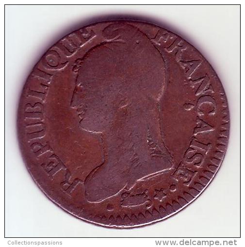 Dupré. 5 Centimes, Grand Module. An 5W - - 1795-1799 Directorio