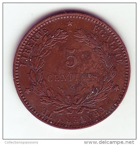 Cérès . 5 Centimes 1896 A (Faisceau). - 5 Centimes