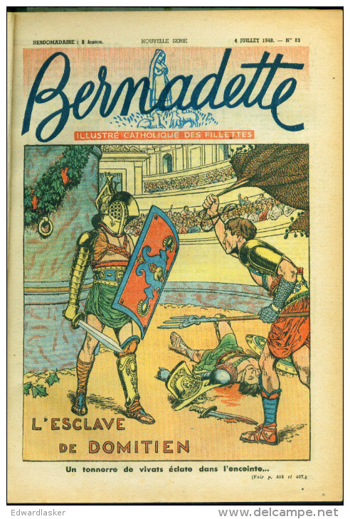BERNADETTE : Album N°2 De 1948 (contient Les 83 à 108) - Couv. Illustrée Par Manon Iessel - Bonne Presse - Bernadette