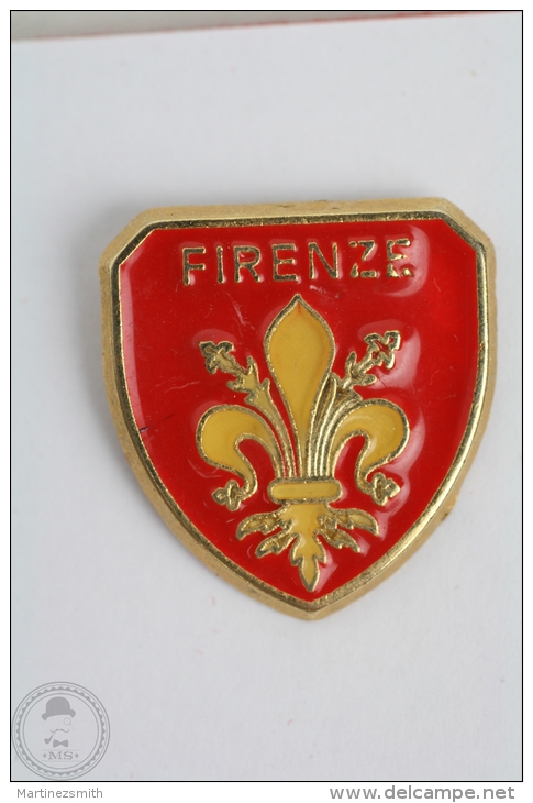 Firenze  Shield - Pin Badge  #PLS - Ciudades