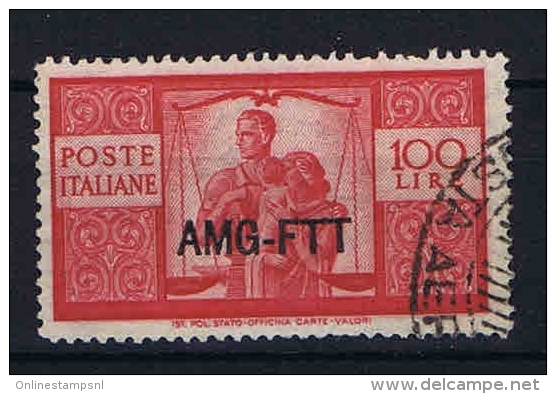 Italy: AMG FTT  Triest A Sa 67 Mi 91, Used 1949 - Gebraucht