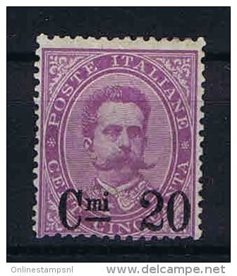 Italy:   1890 Sa  58 , Mi 57 MH/* - Ungebraucht