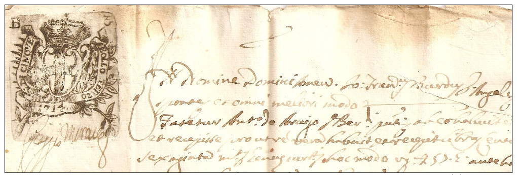 GENOVA - Liguria - ARCHIVE / Famiglia Marchese Pietro Paolo CELESIA - Cadoine De Gabriac / 23 Documenti 1718 -1826 + TOP - Documenti Storici