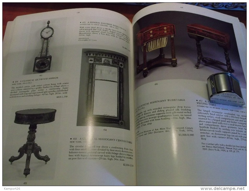 1993 CHRISTIE'S American Furniture CATALOGUE Silver AUCTION Prints FOLK ART Vente Argenté - Themengebiet Sammeln