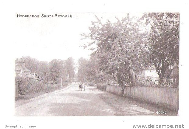 HODDESDON Spital Brook Hill 1924 - Hertfordshire