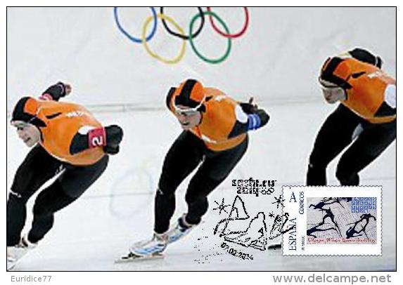 Spain 2014 - XXII Olimpics Winter Games Sochi 2014 Gold Medals Special Maxicard - Patinaje Femenino Pays Bas - Winter 2014: Sotschi