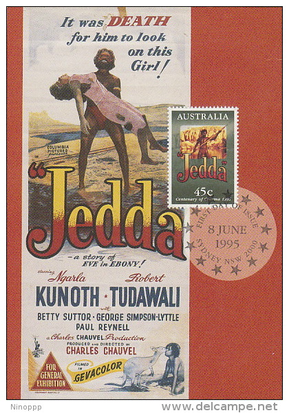 Australia 1995 Centenary Of Cinema, Jedda - Maximum Cards