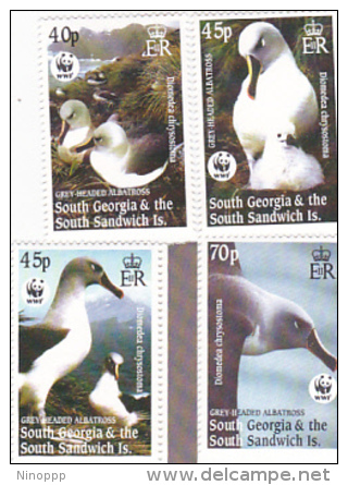 South Georgia 2003 WWF Fauna Set MNH - Georgia Del Sud