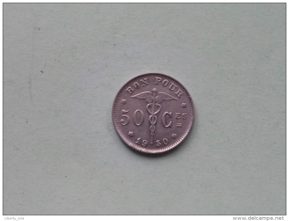 1930 FR - 50 CENT / Morin 417 ( For Grade, Please See Photo ) !! - 50 Centimes