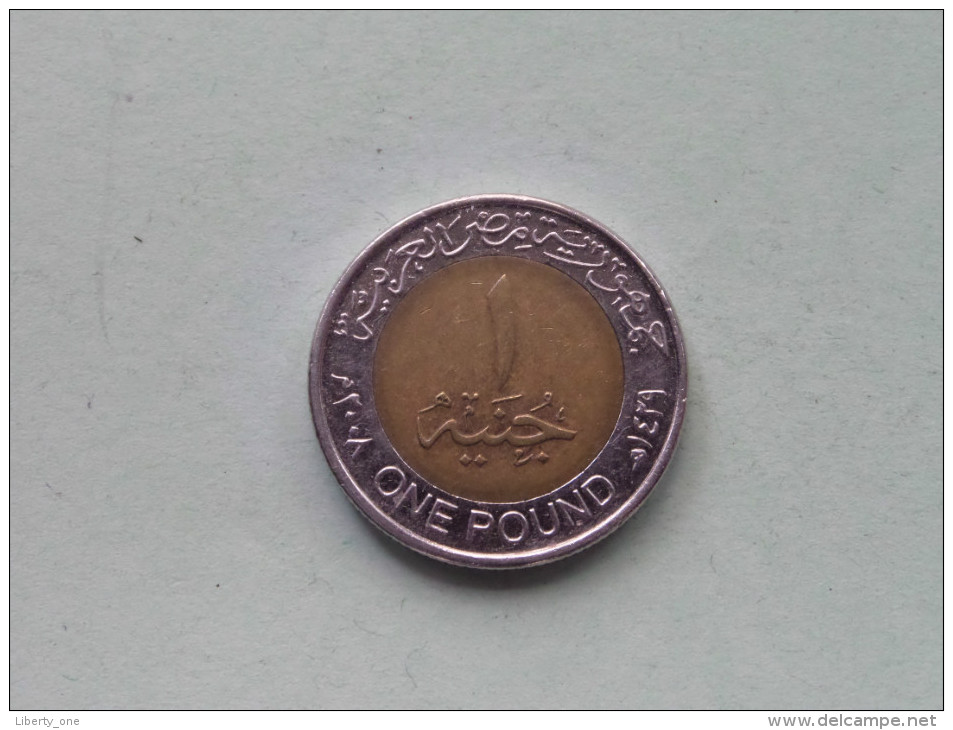 2008 ( 1429 ) - 1 £ / KM 940a (  For Grade, Please See Photo ) !! - Egypte
