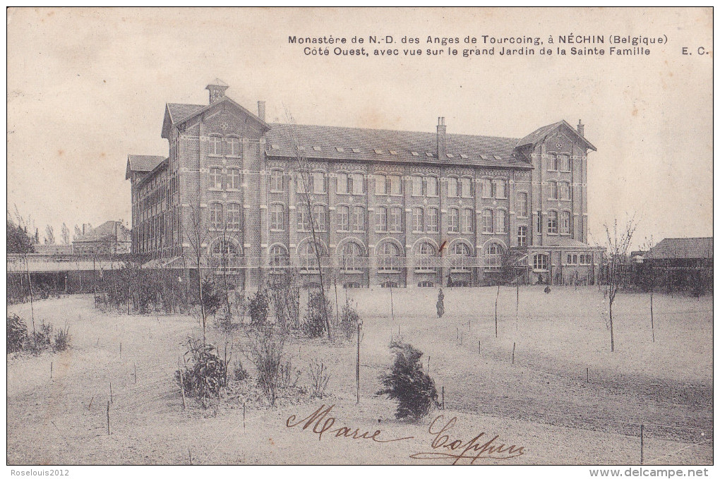 NECHIN : Monastère De ND Des Anges De Tourcoing - Estaimpuis