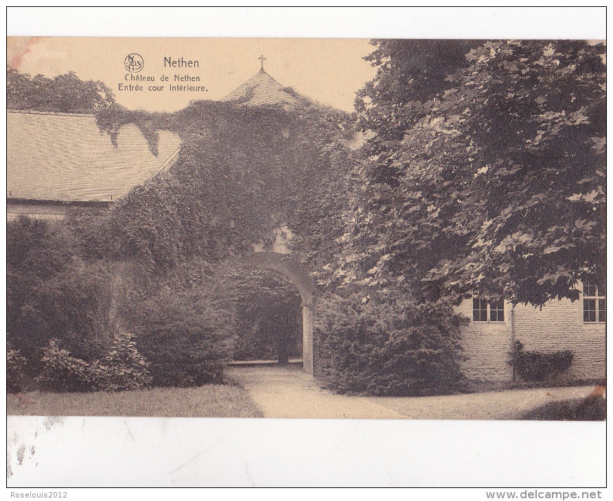 NETHEN : Château - Entrée Cour Intérieure - Grez-Doiceau