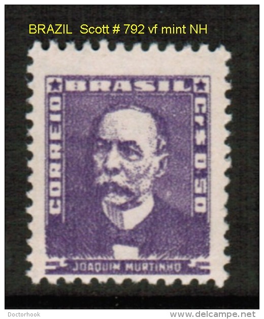 BRAZIL    Scott  # 792** VF MINT NH - Unused Stamps