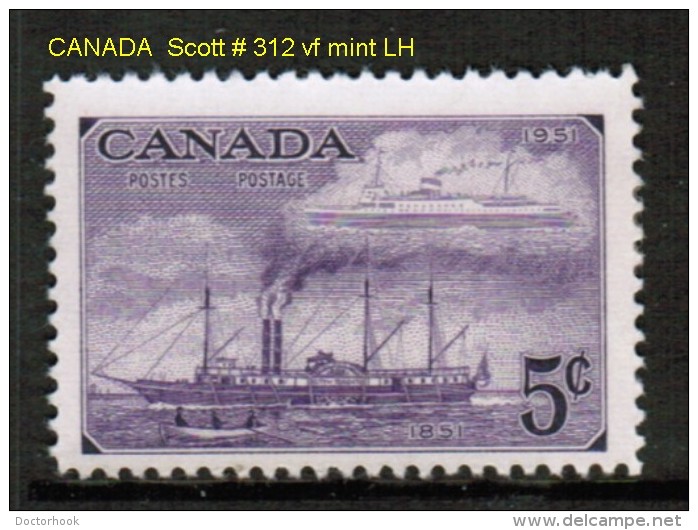 CANADA    Scott  # 312* VF MINT LH - Unused Stamps