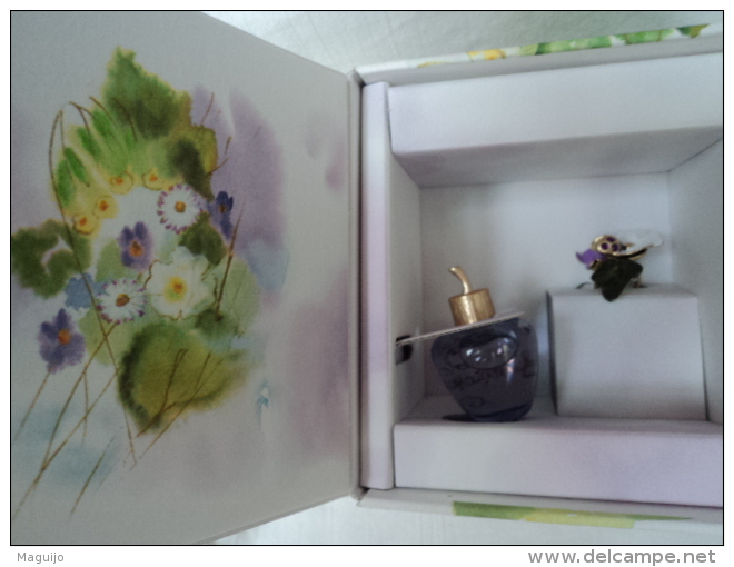 LOLITA LEMPICKA "" LE JARDIN EXTRAORDINAIRE"" MINI EDP 5 ML + BAGUE  LIRE !!! - Miniaturas Mujer (en Caja)