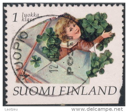 Finlande  1997. ~ YT 1340 - Trèfle à 4 Feuilles - Used Stamps