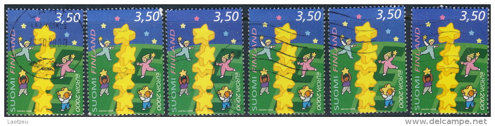 Finlande  2000. ~ YT 1497 Par 6 - EUROPA - Used Stamps