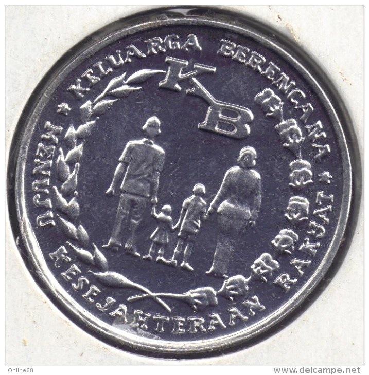 INDONESIA 5 RUPIAH  1974 FAO - Family Planning Program   UNC - Indonésie