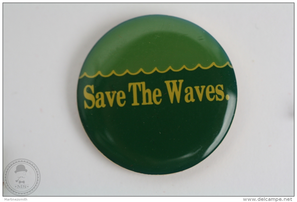 Save The Wales - Pin Badge  #PLS - Animales