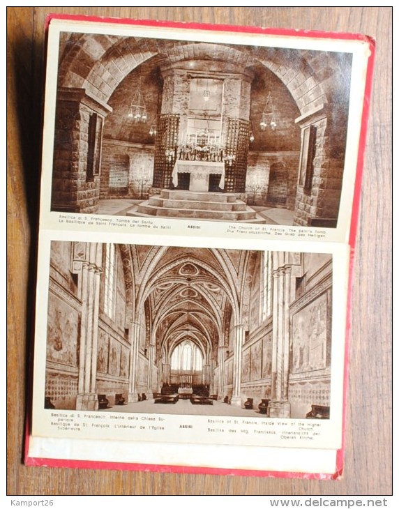 Ricordo Di Assisi 1900s ITALIAN ART Souvenir Book ALBUM SOUVENIR - Collections